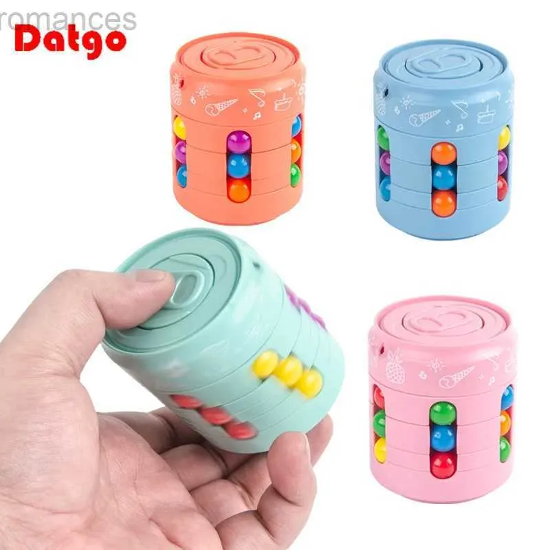 Dekompresja Magia Magia Rotacja Puzzli Fasoli Gra Dzieci dorośli opuszki palca Fidget Stress Relief Game Montessori Education Toys for Children Prezent