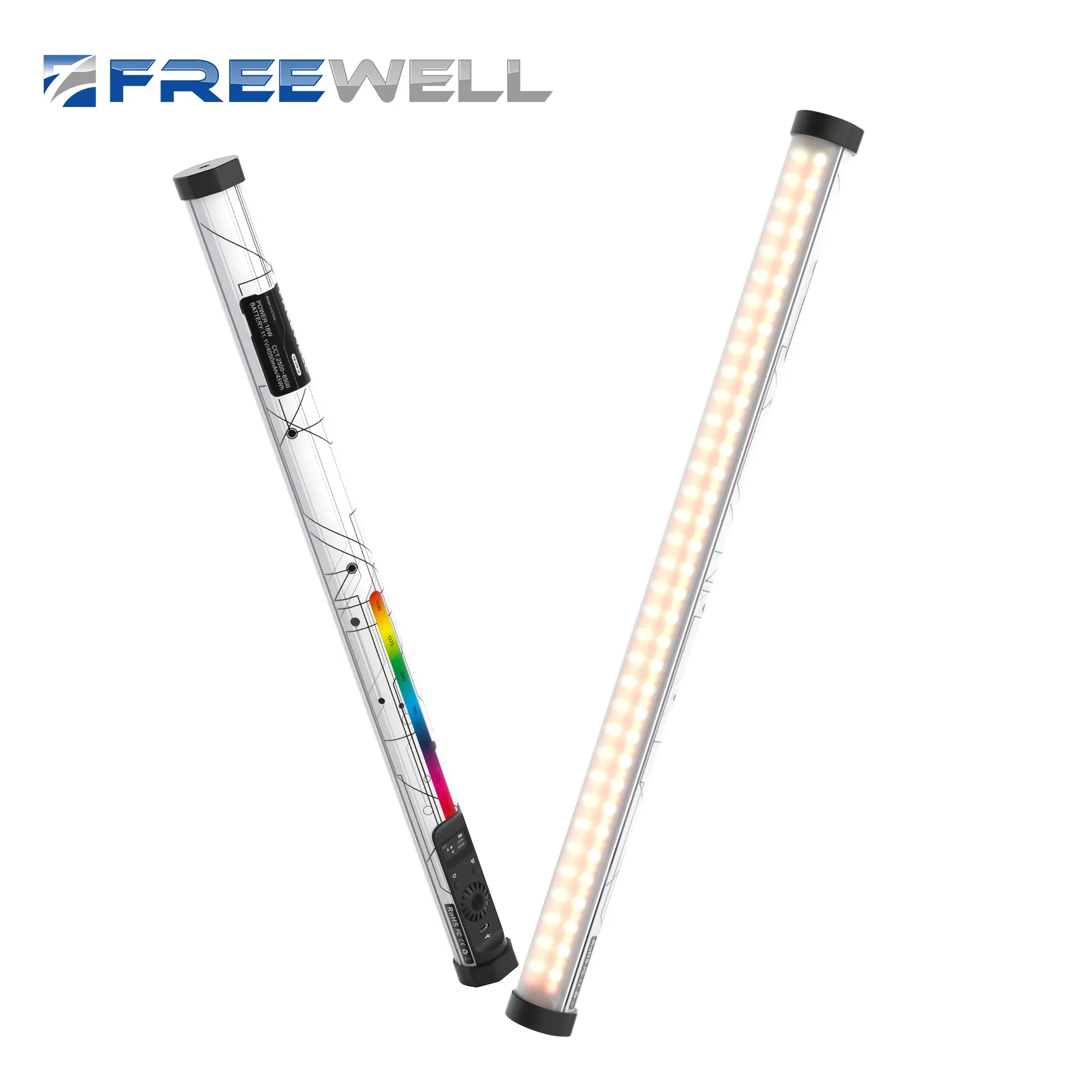 Камеры Freewell Control полноцветный RGB Photo Video 58CM Tube Light