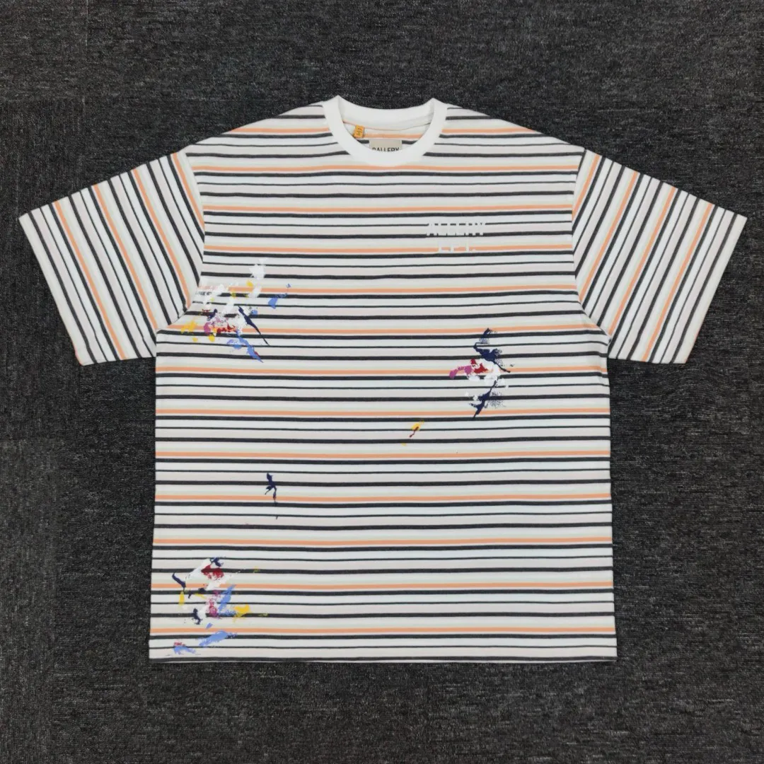 メンズプラスティーポロスTシャツ丸首刺繍と印刷されたポーラースタイルの夏のsummer with pure cotton 7r63e