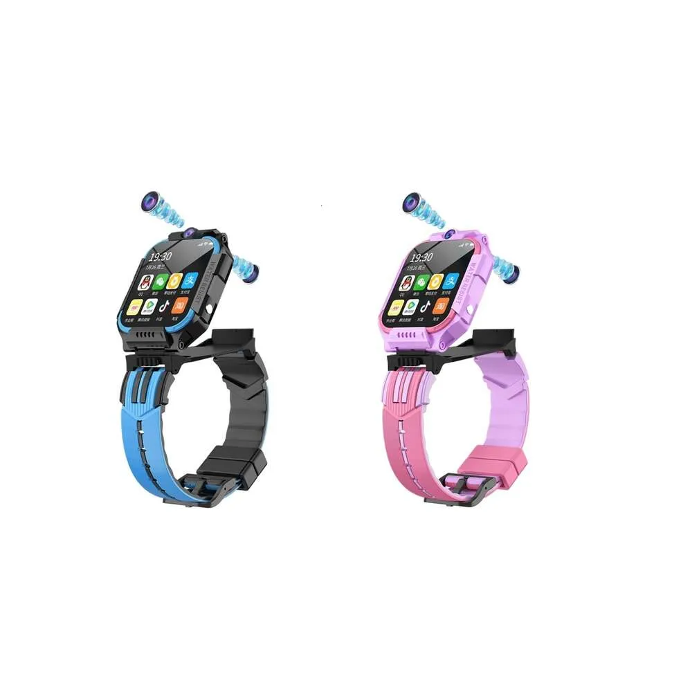 GS35 4G Smart Watch Kids GPS Wi -Fi Video Call Sos IP67 Водонепроницаемые детские умные часы для монитора камеры.