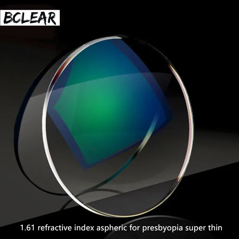 Filtres Blear 1.61 Index Resin Lences Lens optique UV400 LECTES DE REVILLEMENT RÉFLECTE
