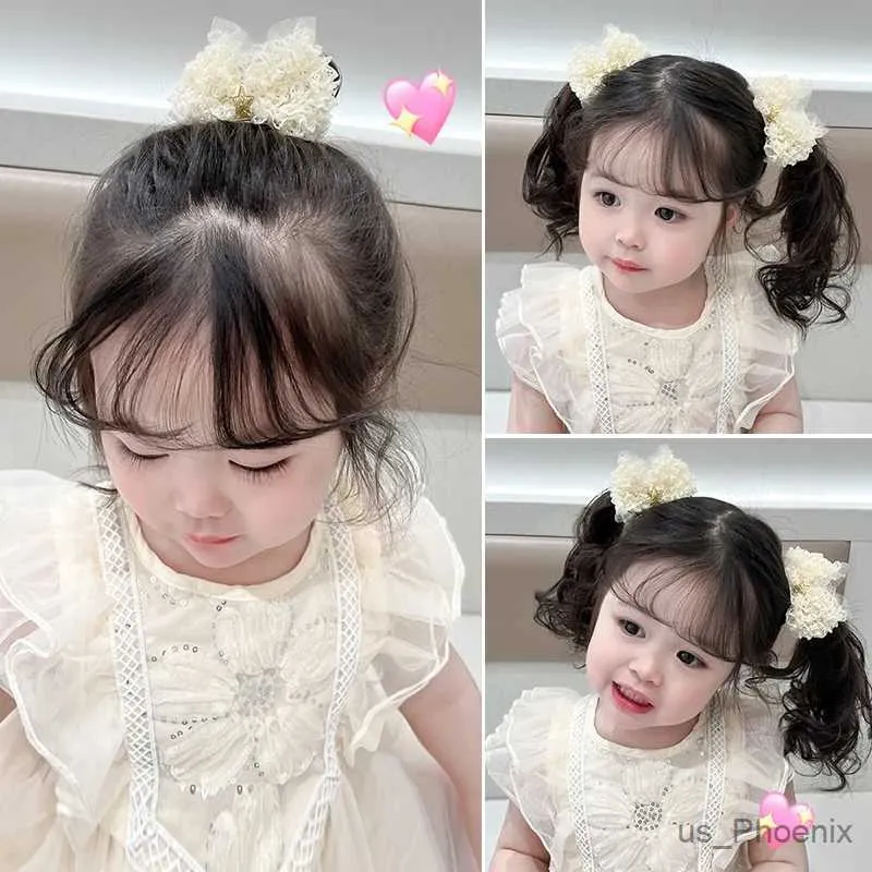 Accessoires de cheveux 2 PCS / Set Baby Girls Migne Lace Bowknot Ornement Clips de cheveux Enfants Lovely Star Crown Barrets Hairpins Kid