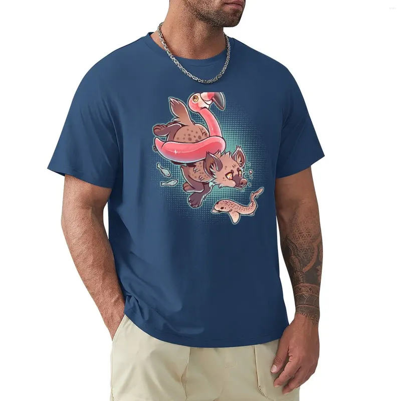 Men's Polos Aqua Yeen T-shirt Customs Anime Clothes Sports fãs de homens