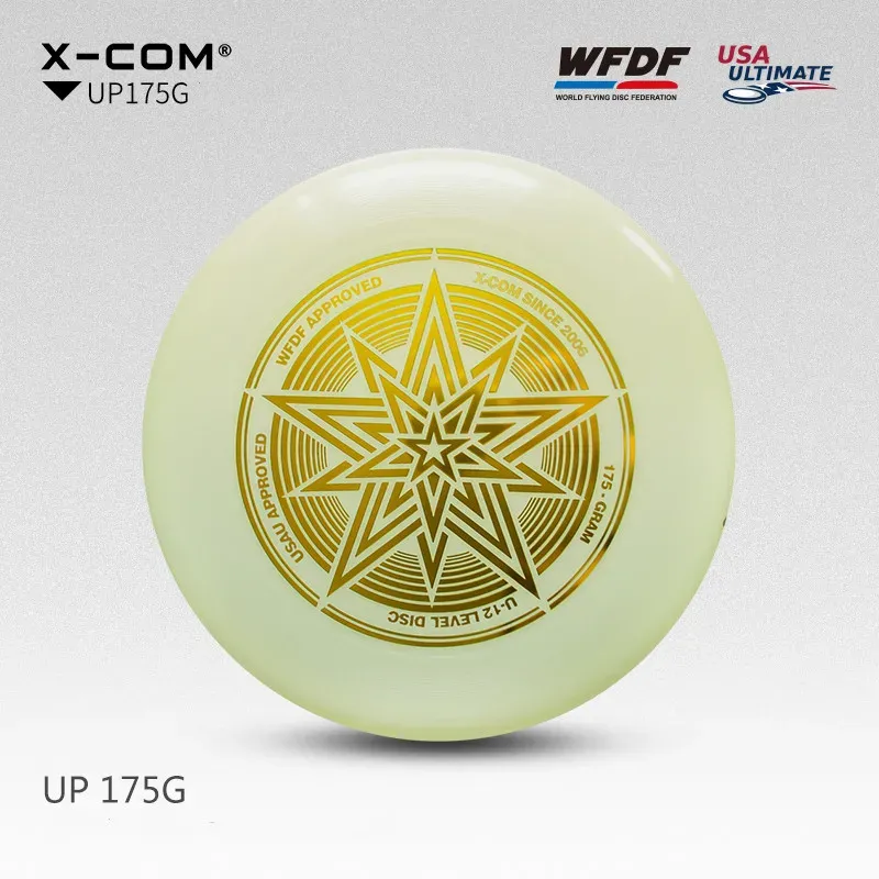 Discs XCOM Professional Ultimate Flying Disc Certified by WFDF For Ultimate Disc Competition Sports 175g