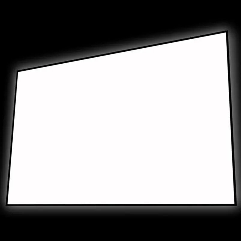 F2169CW 16: 9 HDTV Format 4K cienki ramka stała rama ekran z kinem białym