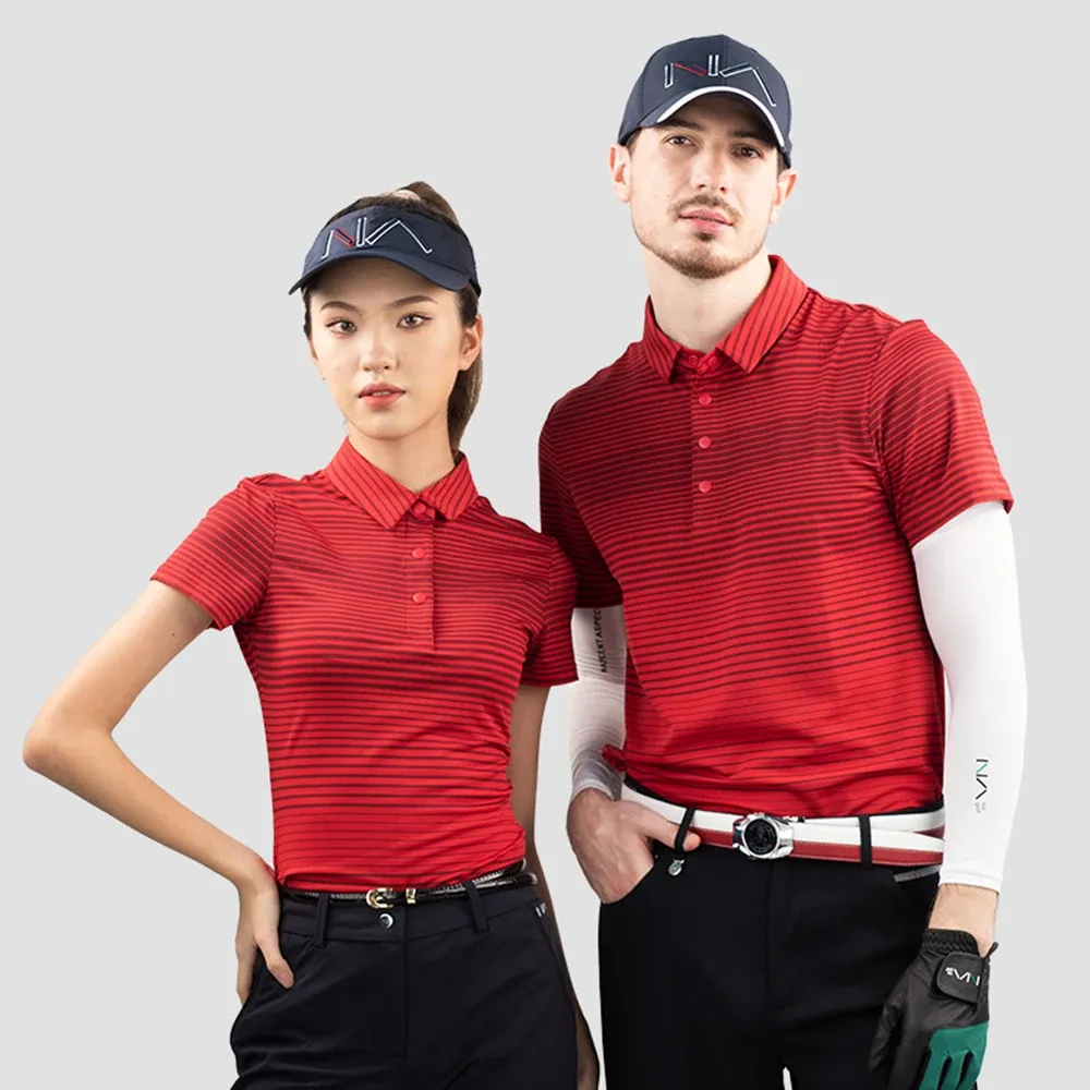 Chemises Golf Men pour hommes à manches courtes rapides Business Dry Business Casual High Quality Slim Fit Man Tshirts Spring Summer Shirt