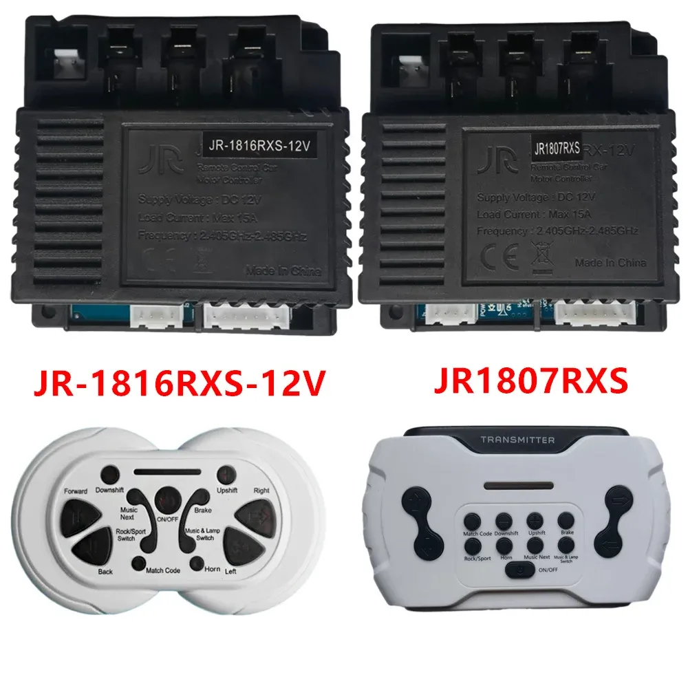 Voiture JR1816RX12V Kid's Electric Car 2.4G Bluetooth Remote Controly Receiver, JR1807RXS Hyrx2G412VM