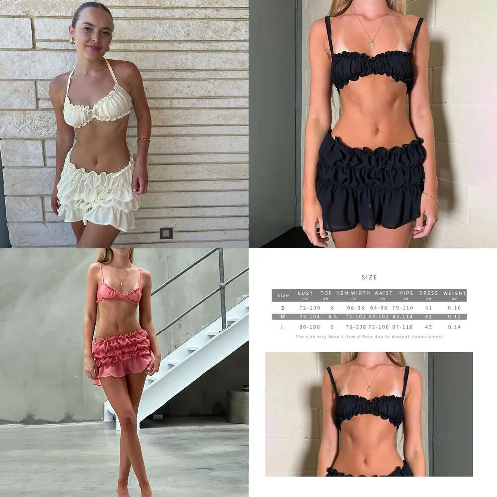 Bikini Kadın Set Kadın Mayo Tatlı Mayolar Kadın Plaj Giyim Yüzme Giyim Seksi Mayo Takımları