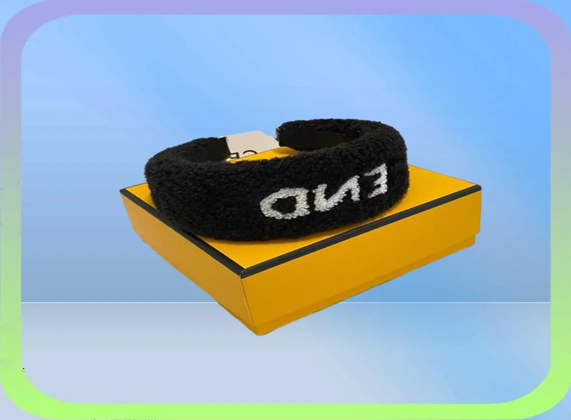 Push Headband Fashion End Letter Hoofdband Women Brand Haarband met stempel haaraccessoires6750667