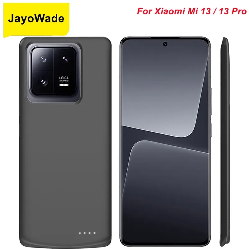 ケースJayowade 6800MAH Xiaomi Mi 13バッテリー充電器ケースMI13 Pro 13 Xiaomi Miのパワーバンク13バッテリーケース電話