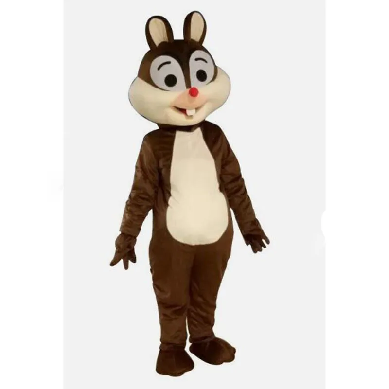 2024 Halloween Squirrel Mascot Costume Fun Tost Suit Birthday Party Halloween Outdoor tenue Robe