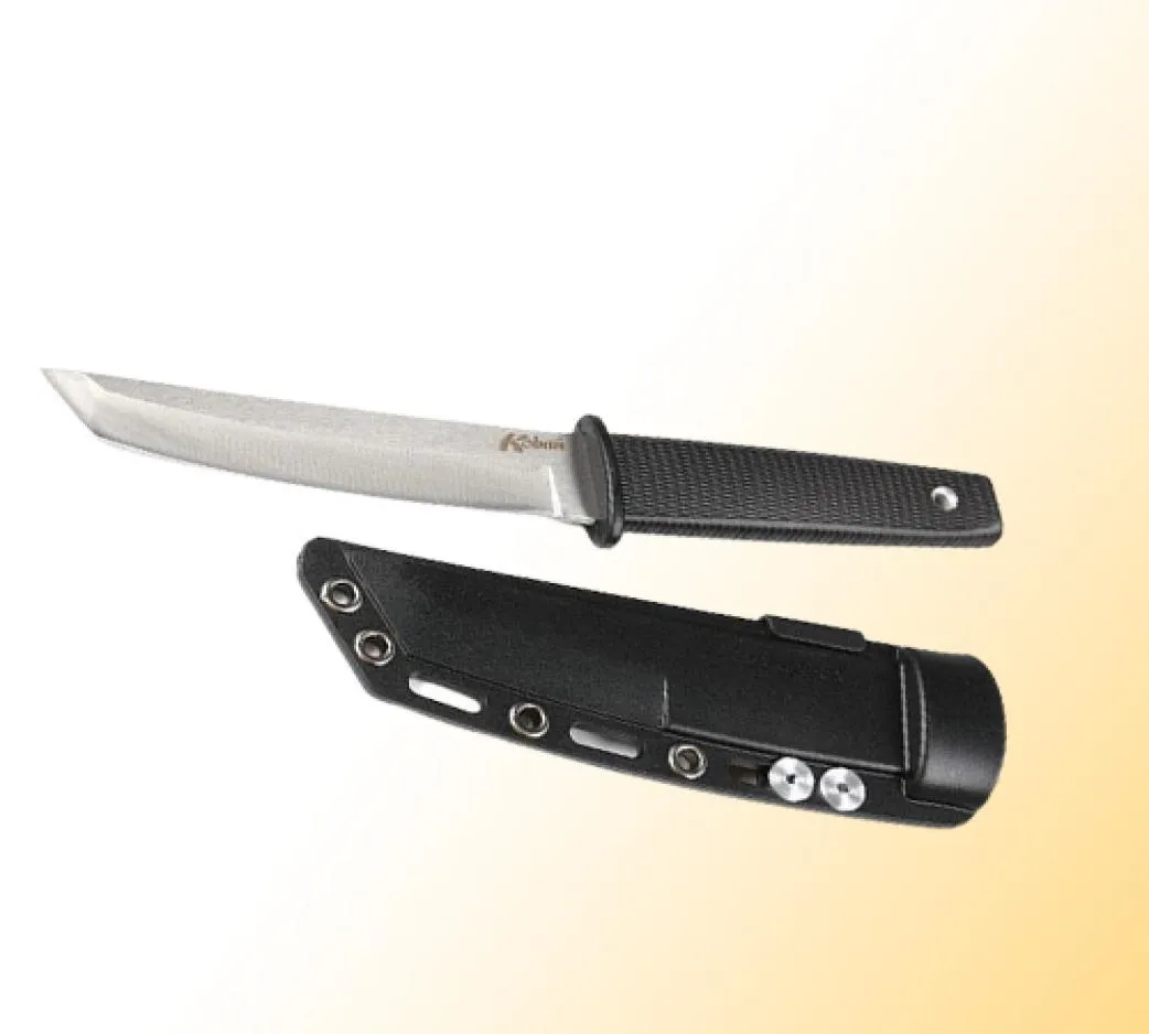 Nova chegada 17t Kobun Survival Strright Knife Tanto Ponto Catinho de Lâmina Fixada Felas de Caça Blade Ferramentas de Caça2593540