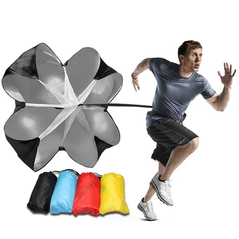 Equipment voetbal Sport Agility Training Running Drag Parachute Fitness Paraplu Kernsterkte Snelheid Snelheid Drag Chute Outdoor Fitness Equipment