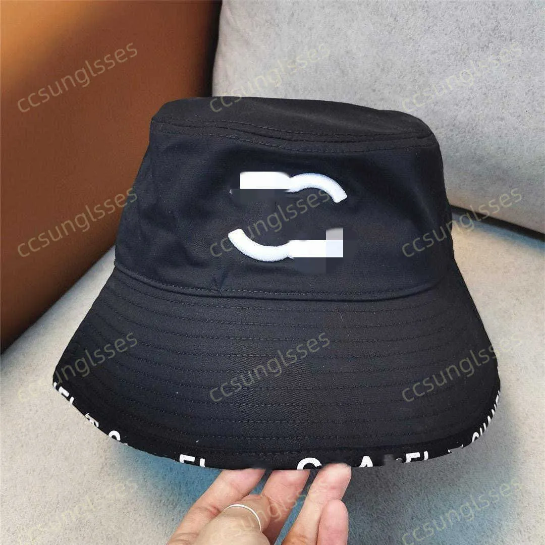 Мода Chanells Buckt Hat What Women Men Men Channel Baseball Caps Beanie Cacquettes черные рыбаки шляпы Summer Spring Wide Brim Hats Pww2