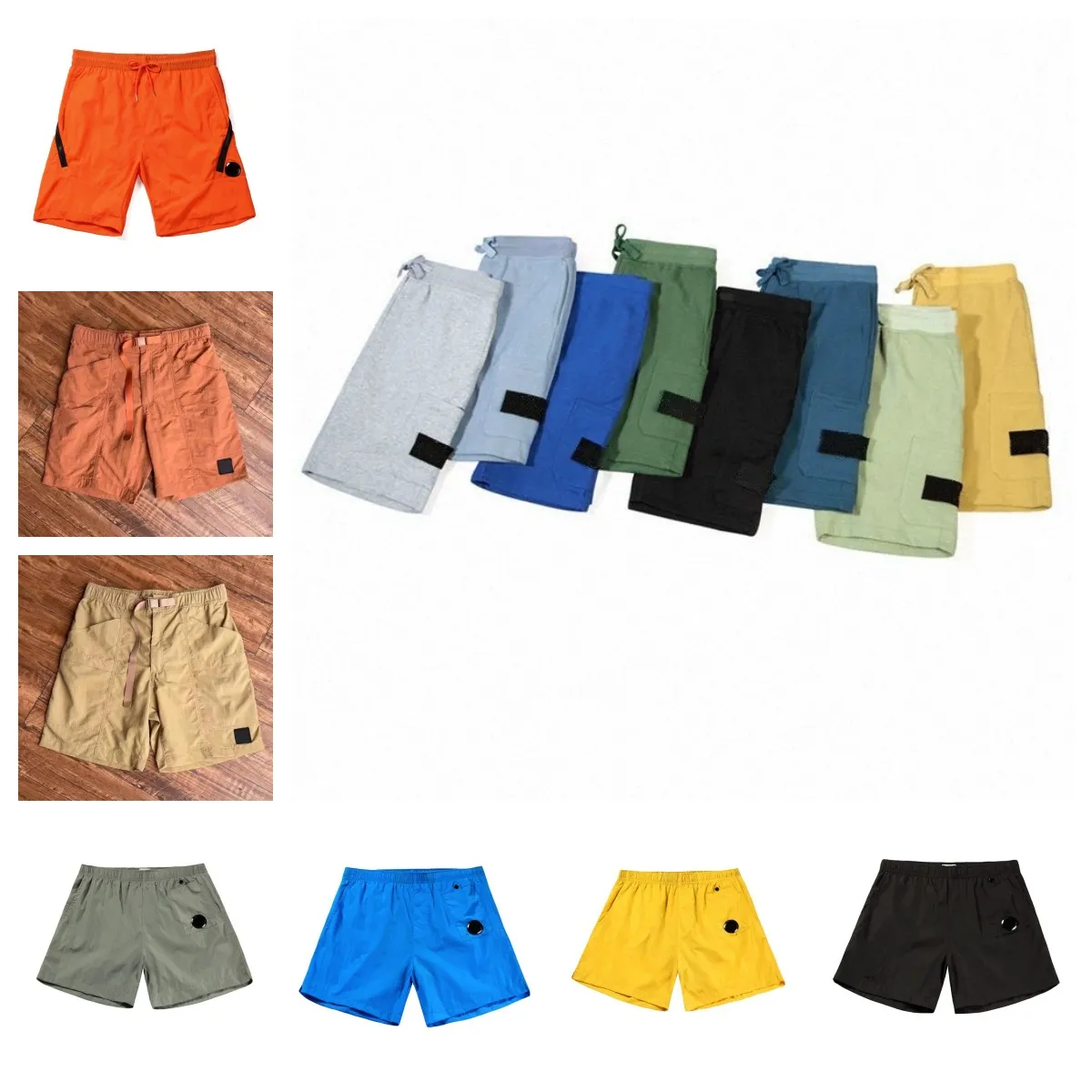 Designer Brand Mens Shorts 100% Cotton Luxury Mens Short Sports Summer Womens Trend Pure Breathable Short Swimwear Clothing Fashion