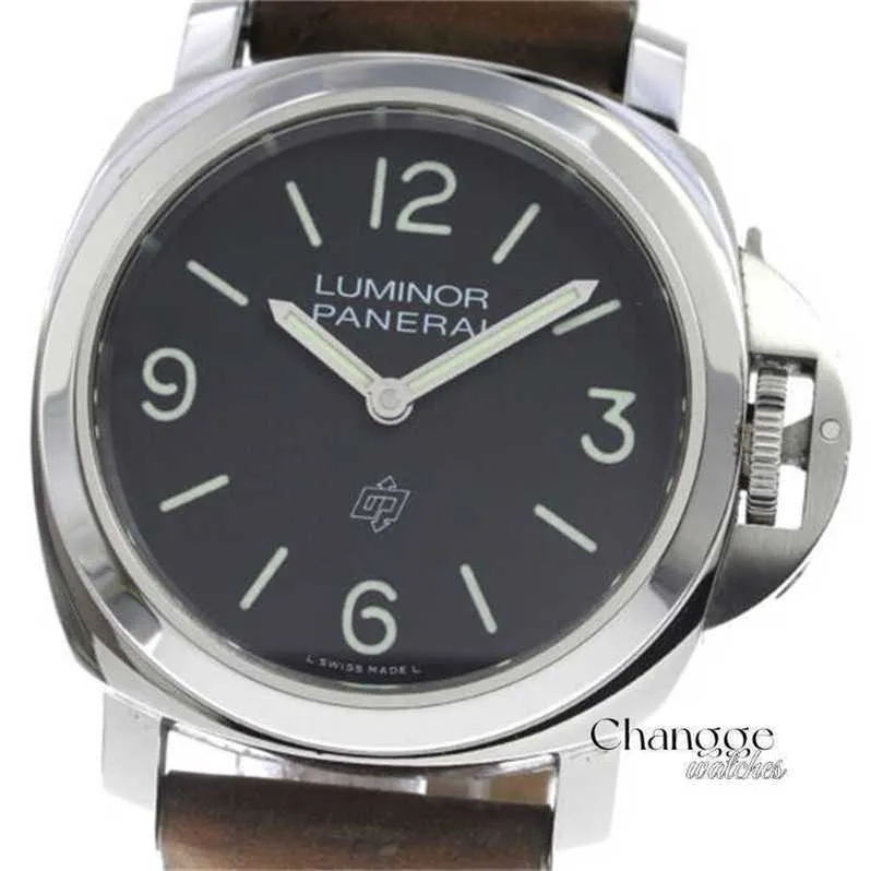 Relojes de calidad de lujo estilo minimalista de reloj impermeable Penerei Lumiinor PAM01086 44 _808663 WL 52TP