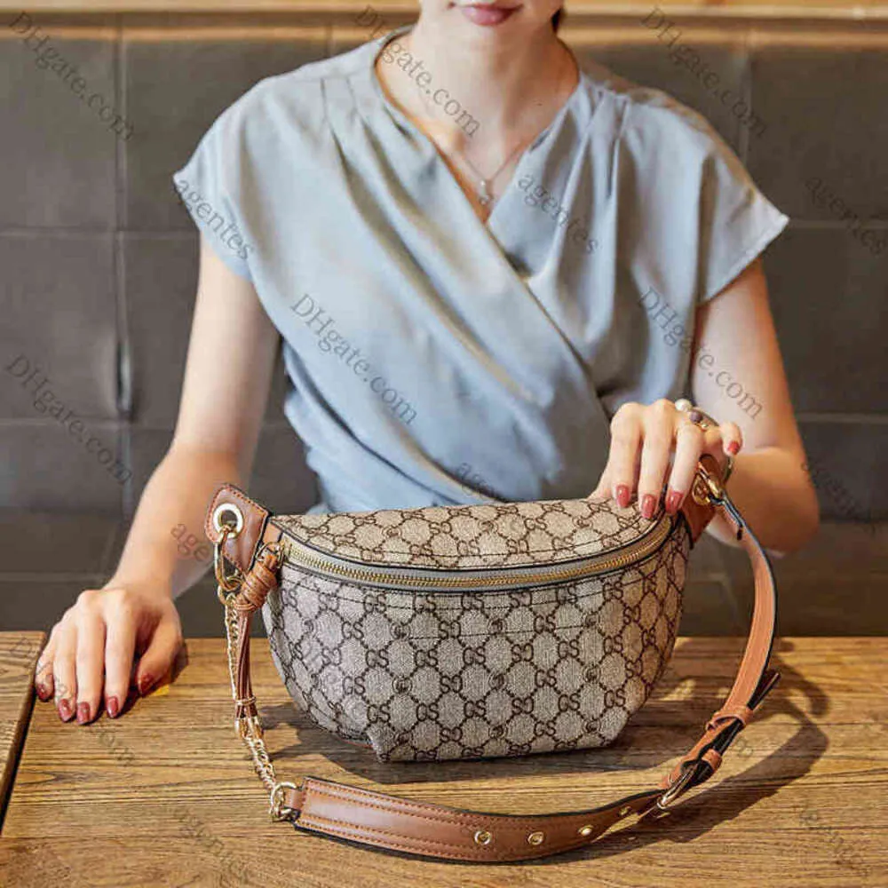 10 nouveaux sacs de poitrine Imprimer Croissant Dumpling Sac à main du sac pour femmes de grande capacité Sac à main Top 10A