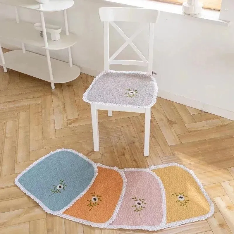 Poduszka bawełniana oddychająca domowa domowa krzesło do jadalni cztery sezony biuro uczeń nowoczesny styl podkowy drewniany mata