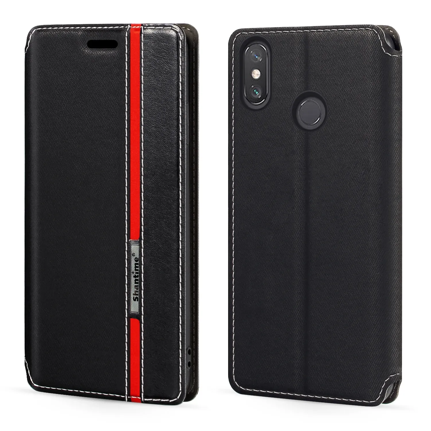 Casos para Xiaomi Mi Max 3 Caso Moda Moda Multicolor Fechamento Magnético Capa Caso de Colo