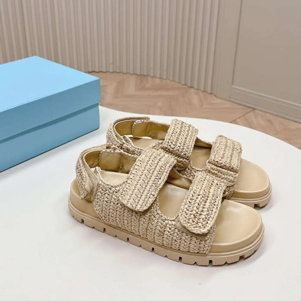 Designer Espadrilles Sandals Donne Sandalo Sandalo Sandalo Summer Beach Casual Scarpe con Box 541