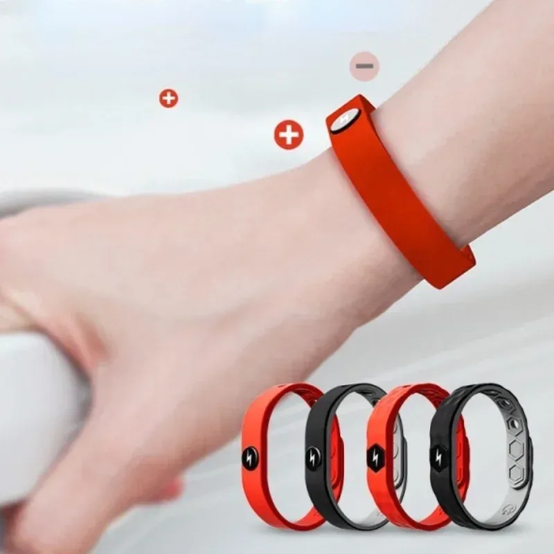 Armband trådlöst antistatiska silikonarmband män kvinnor mode vattentätt justerbar basketanjon armband handledsband armband