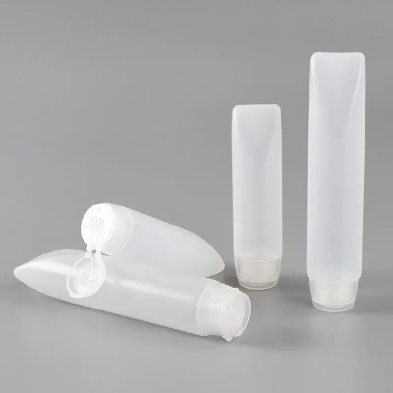 Bottles 30ml 50ml Empty Portable Travel Tubes Squeeze Cosmetic Containers Cream Lotion Plastic Bottles 30/60/100pcs