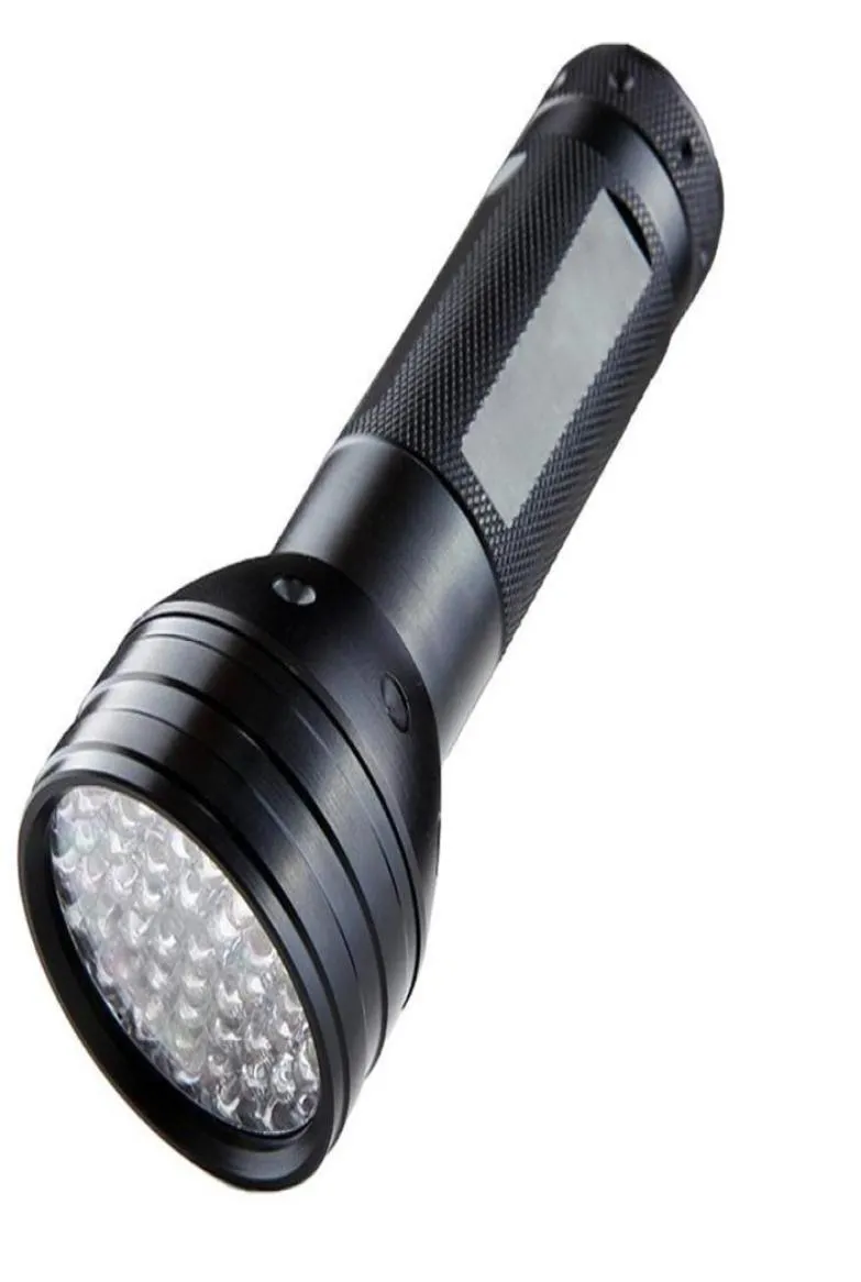 UVライトLED紫外線懐中電灯ランプ51LEDS 395NM TORCHES犬の尿のペットの染色のためのUltra Violet Torch Blacklight Detector