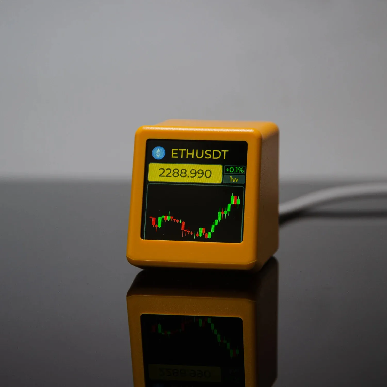 Cryptocurrency Price Tracker Ticker with Time Clock and Weather Display  240417 LED from Dhgate Desk & Table Clocks - price 60.79