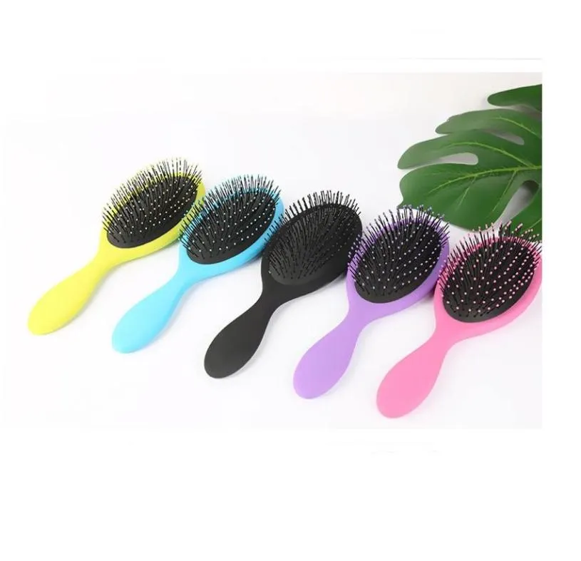 Hopeforth Dry Hair Brush Original Détangler Hair Brush Massage Peigne avec airbags peignes pour les cheveux mouillés Brosse de douche 1859832