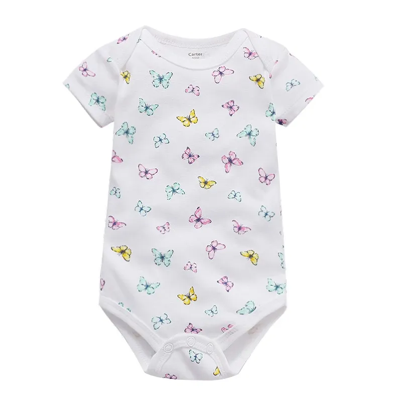 One-Pieces Hot sales Newborn Bodysuit Baby Clothes Cotton Body Baby Short Sleeve Underwear Infant Boys Girls Clothing Baby's Sets