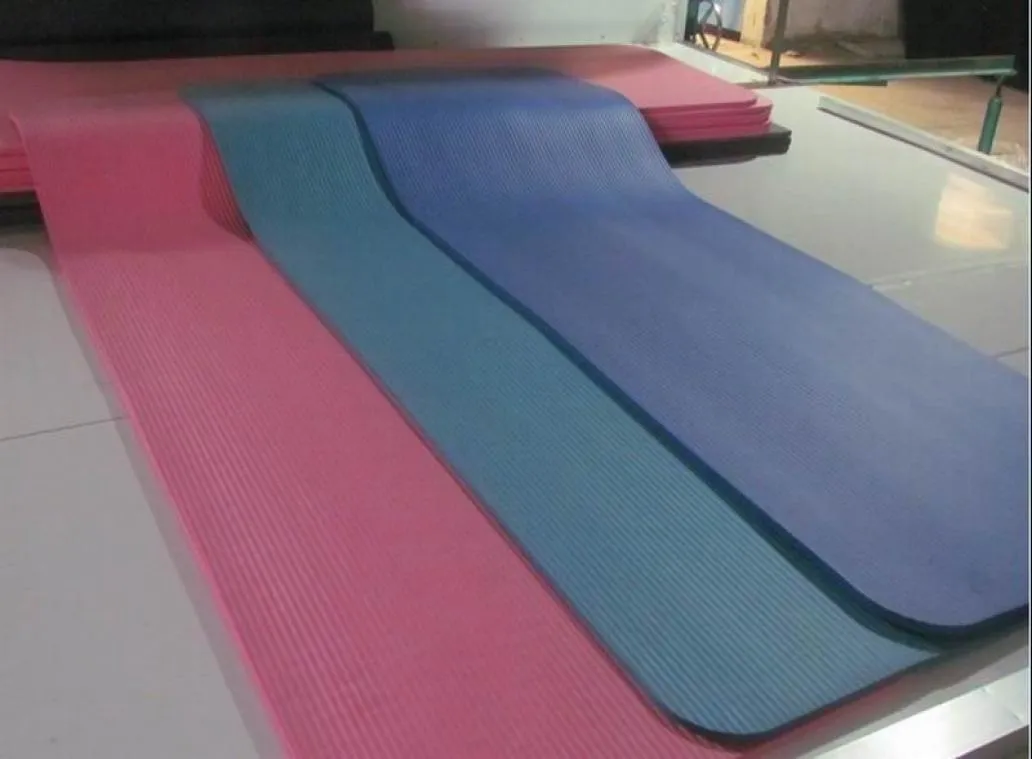 NBR 173x61x1cm Maty jogi ćwiczenia Przyjazdu do fitnessecofrilly Yoga MAT Multi Color EMS 7927710