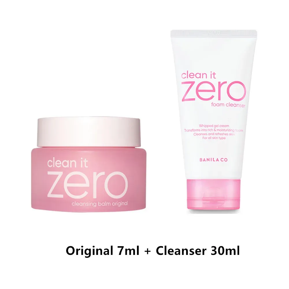 Remover Banila Co. Clean It Zero Cleansing Balm 7ml Cleanser 30 ml Makeup Remover Deep Clean Eyes Lips Face Allinone Cleansing