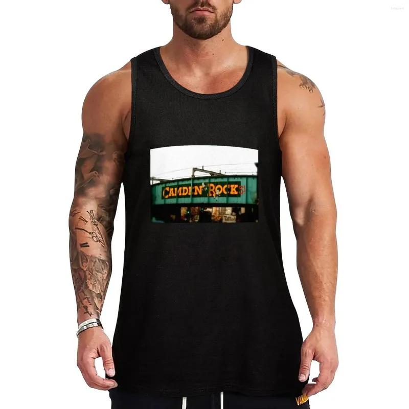 Men's Tank Tops Camden Rocks! Top Gym Wear Men Sportswear T-shirt