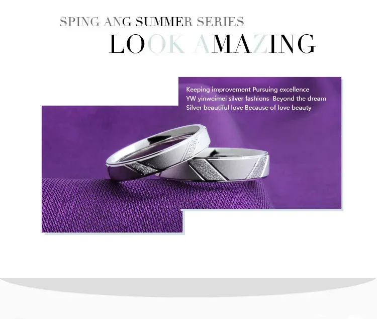 Mat sølvring til par designerringe til bryllup_voghion.com