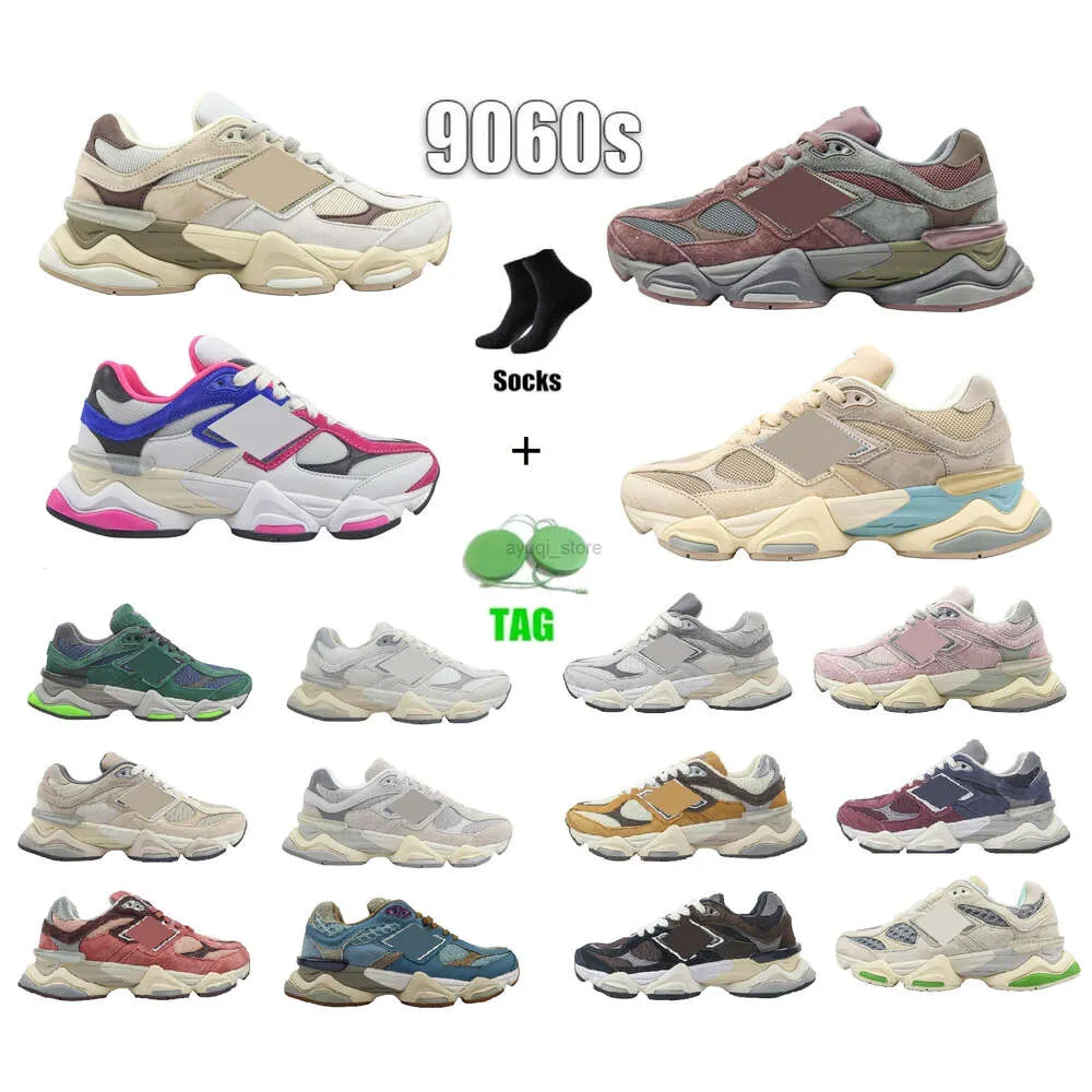 Joe Hot 9060 Freshgoods Men Kvinnor Rinnande skor Suede 1906R Designer Penny Cookie Pink Baby Shower Blue Sea Salt Outdoor Trail Sneakers Storlek 36-45 2024