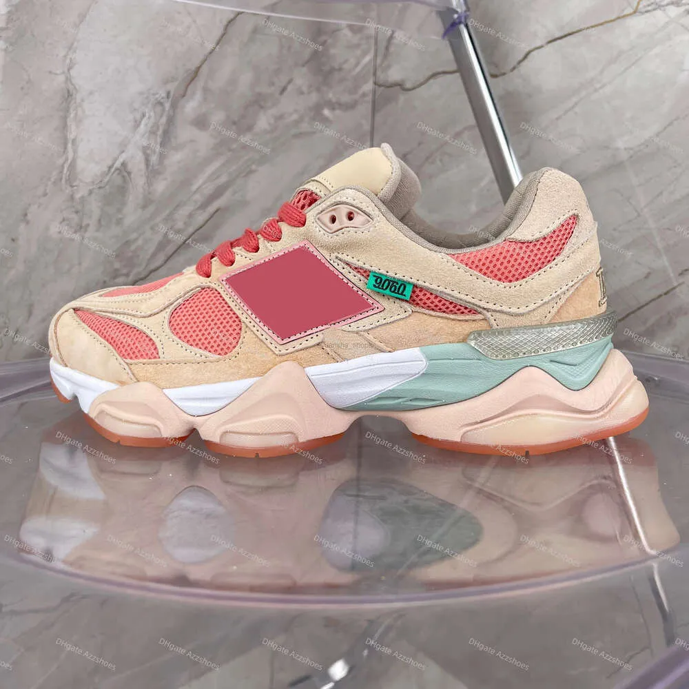 Topp 9060 Joe Freshgoods Män Kvinnor Rinnande skor Suede 1906R Designer Penny Cookie Pink Baby Shower Blue Sea Salt Outdoor Trail Sneakers Storlek 36-46