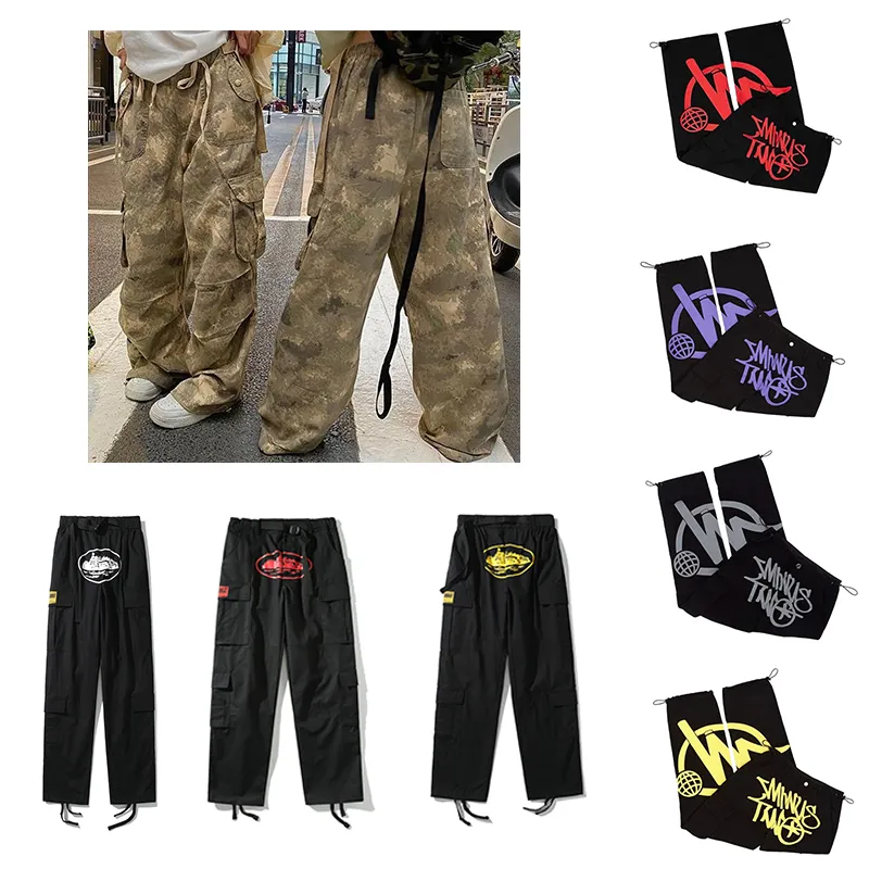 Camo Pants Track Pants Fleared Sweatpants Byxor Sweatpants Pants Mens Designer Baggy Women Tracksuit Daily Outfit Black Casual Unisex Version Byxor