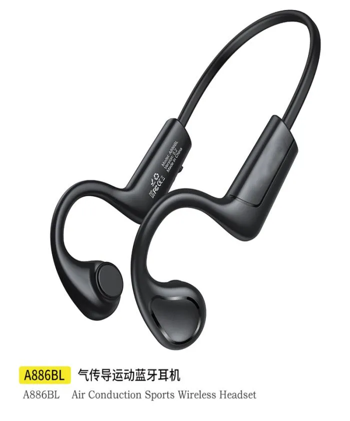 Headphones Mobile Accessories Inalambricos fonos Handfree Earphone V5.0 Wireless Bone Conduction Earphones Wireless Sport Running Waterproof Headset7918524