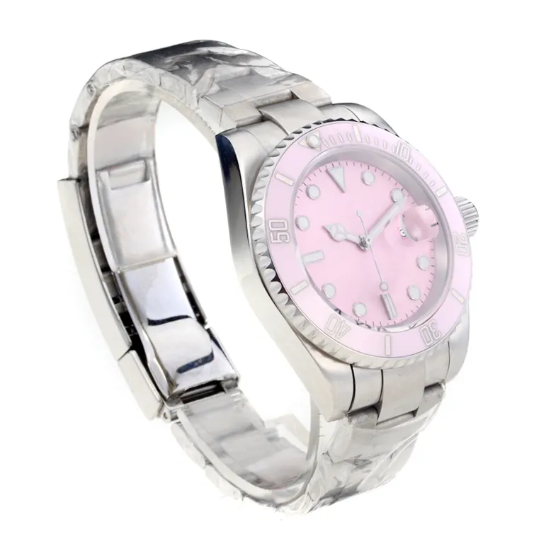 Orologio svizzero di lusso 2836 movimenti automatici Dialcini bianchi uomini di orologio di lusso clone orologio di lusso orologio meccanico di alta qualità per orologio da uomo da 40 mm