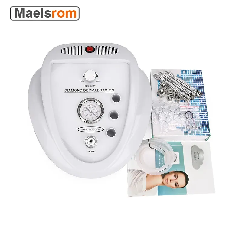 Maskin 3 i 1 Diamond Microdermabrasion Machine High Sug Power Dermabrasion Skin Rejuvenation Device Peeling Exfoliator Equipment