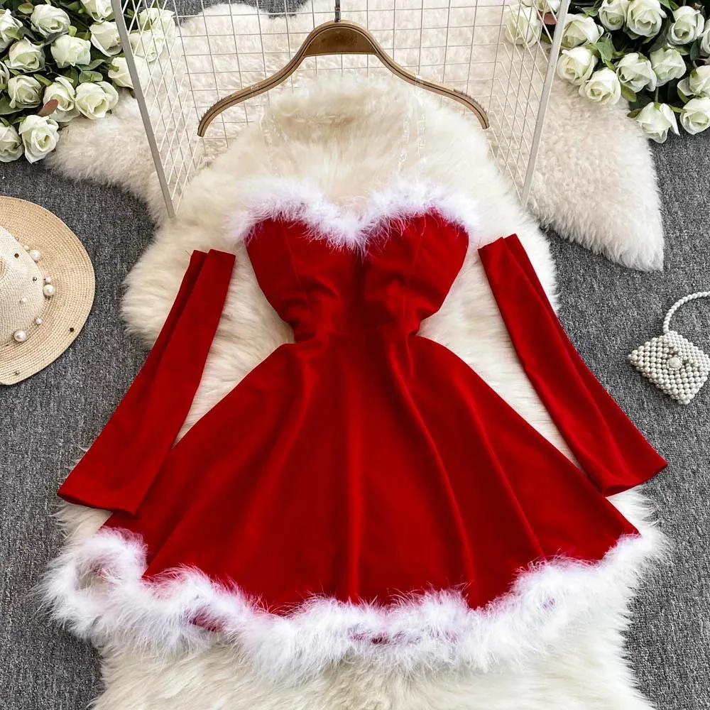 Foamlina Womens Christmas Dress Sexy Low Cut Waist... From Hui01, $9.73 |  DHgate.Com
