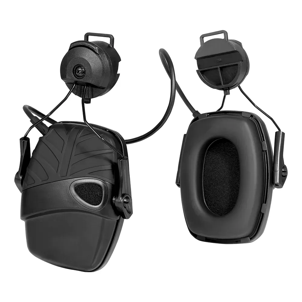 Écouteurs tactical casque Adaptateur de rail à arc Casque rapide pour réduction tactique du bruit de bruit de prise de vue électronique Sports