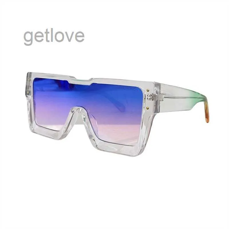 Extra Lleg Metal Frame Mens Multi-Color Lens Sunglasses Katy Glasses Fashion Ins Internet Celebrity même style européen et américain Unisexe Cycling
