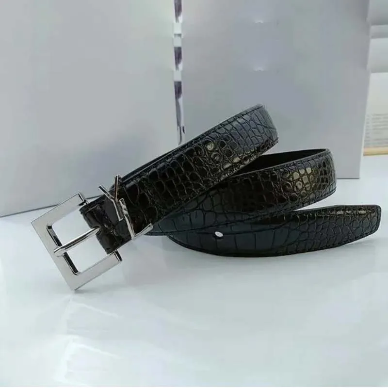 Letter mens designer belt top luxury leash quiet 3.0cm width women belt cintura gurtel leather girdle belts wholesale classics apricot mz047 H4