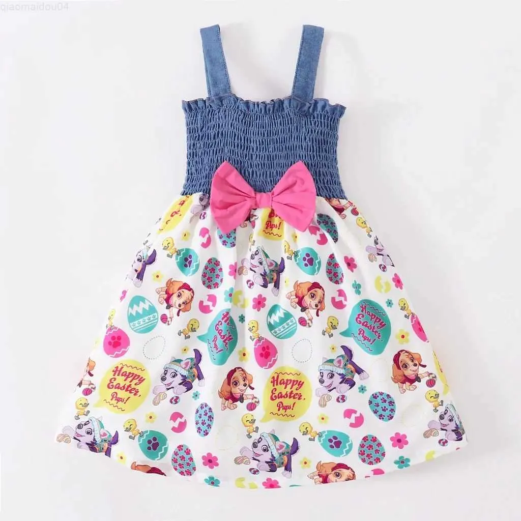 Robes de fille robe de mode pour enfants fille 1 à 6 ans