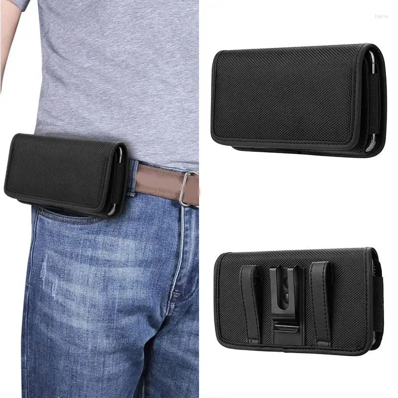 Sacs de taille Men Oxford Sac Universal Bum Cell Telephone Holder Case Multifonctional Phone Cover Celt