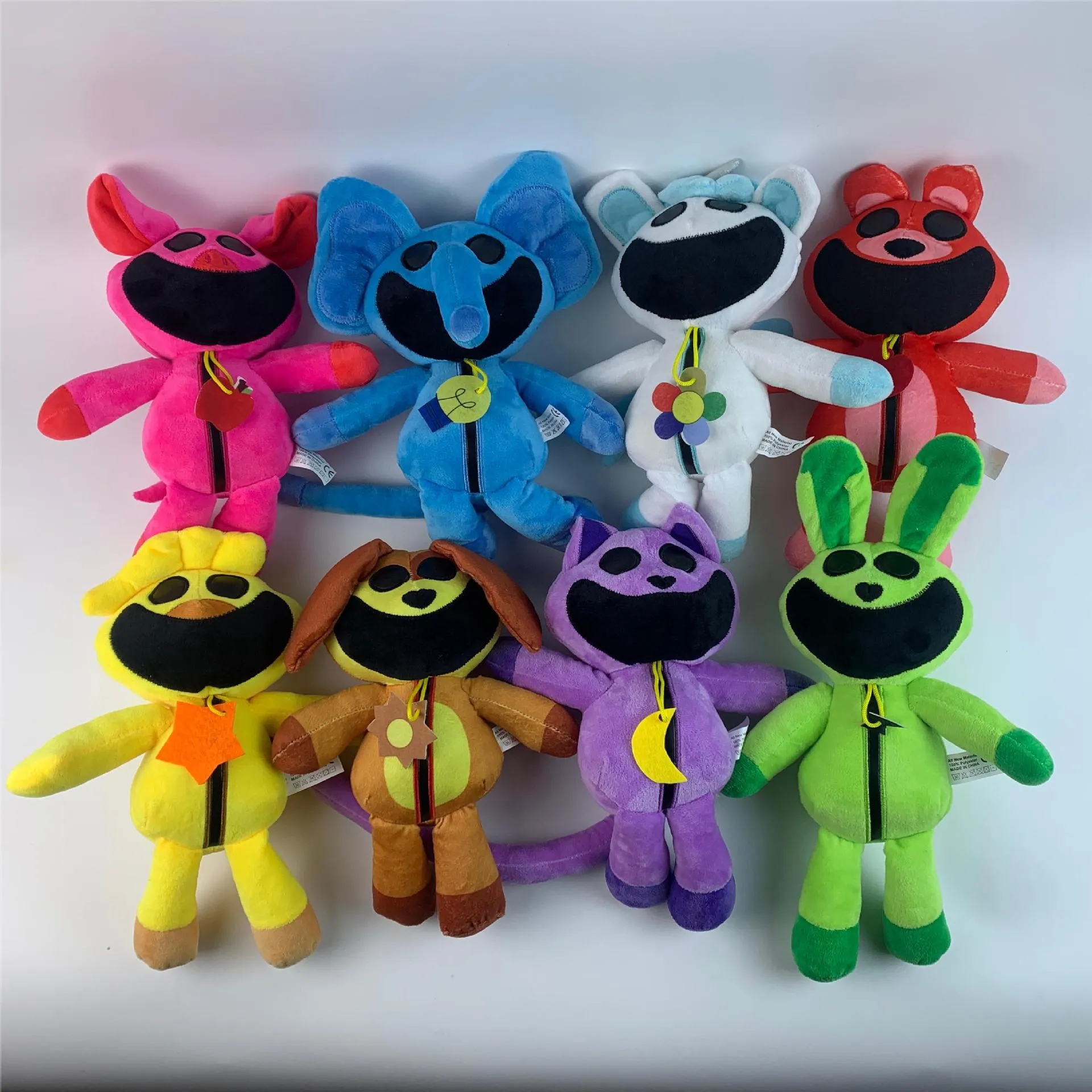 Criaturas sorridentes transfronteira novo produto gato sonolento novo Poppy Amazon vendendo brinquedos de pelúcia de terror