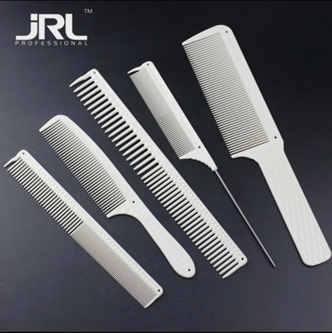 Trimmers JRLフルシリーズプロフェッショナルヘアドレッシングコームセットの美容施設、非スリップデザインの美容院、サロンツールアクセサリー