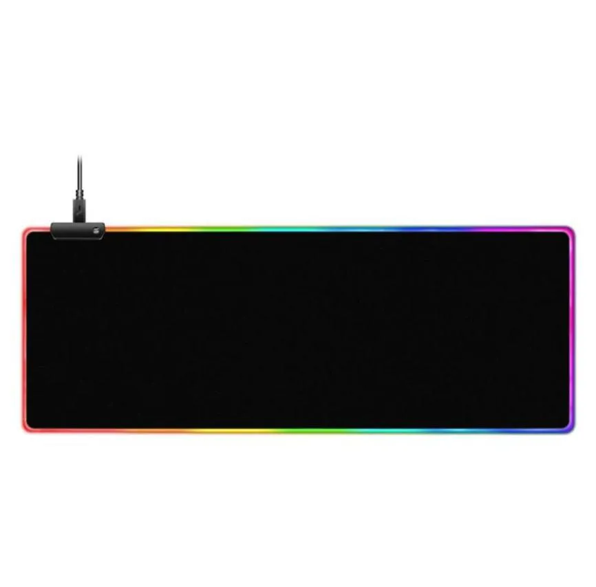 RGB Soft Gaming Mouse Pad, LED extendido de gran tamaño, led extendido, led extendido, base de goma, base de goma, teclado de goma, teclado Mat25035069299