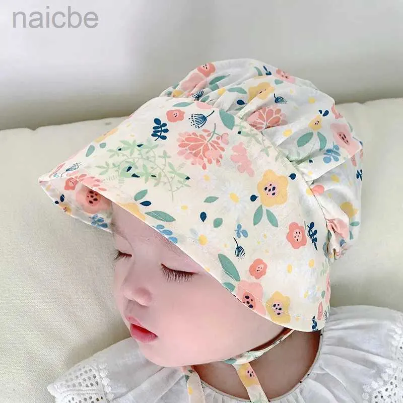 Caps chapeaux mignons bébé filles sunhat pour 3-20m Nouveau été de seau de princesse mince d'été